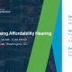 NIBS to Host Housing Affordability Hearing November 6